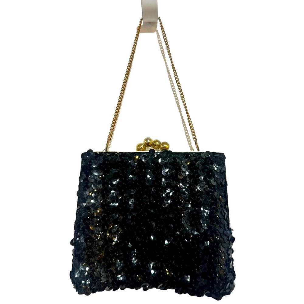 Mini Vintage Sequin Evening Bag